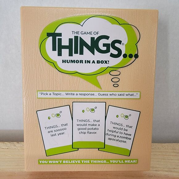 The Game of Things... Humor In A Box - SEALED - Picture 1 of 3